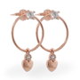 Heliophilia Silver Pendientes de Plata de Ley 925